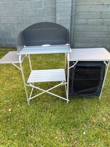 XL Aluminium Kitchen Stand & Cupboard