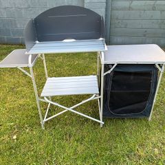 XL Aluminium Kitchen Stand & Cupboard
