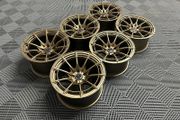 18" Inch Strom DSF55 Alloy Wheels 5x114.3 Nissan Silvia Skyline S13 S14 S15 RX7 R32 R33 Lexus IS200