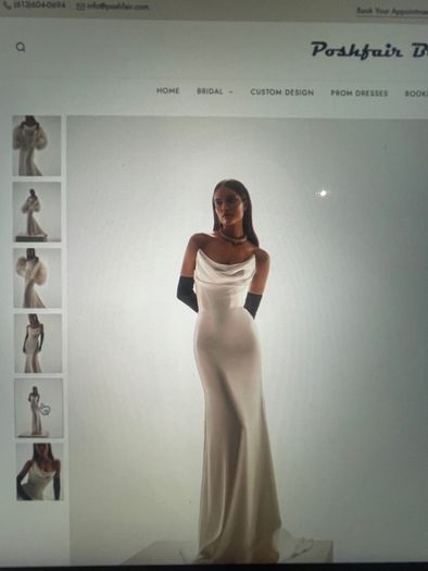 Corset Silk Mermaid Wedding Dress