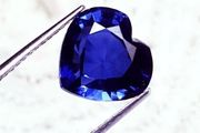 Stunning heart shaped Tanzanite with certificate