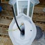 Vintage Aluminium Outdoor Wall Lanterns Image 4