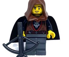 Lego WOLFPACK BANDIT Minifigure Lego Medieval Lego Minifigure