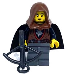 Lego WOLFPACK BANDIT Minifigure Lego Medieval Lego Minifigure