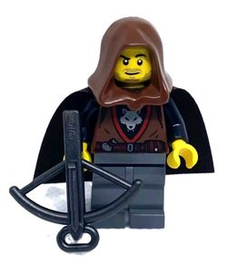 Lego WOLFPACK BANDIT Minifigure Lego Medieval Lego Minifigure