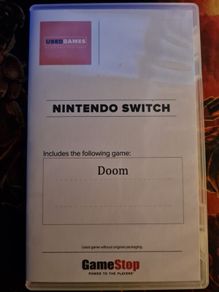 Doom Nintendo Switch