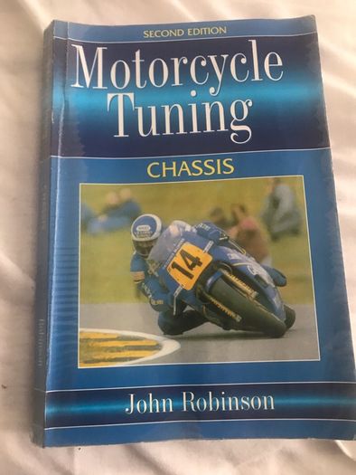 motorbike Chassis tuning book by John Robinson