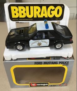 Ford Mustang California Police 1/24 Burago # 1