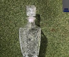 Crystal Whiskey Decanter with Stopper