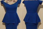 Beautiful Peplum Dress New
