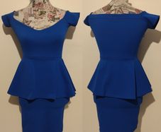 Beautiful Peplum Dress New