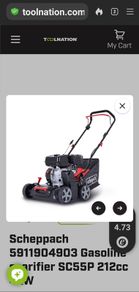 Scheppach Petrol Scarifier SC55P 21 2ce