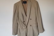 Massimo dutti blazer size 8 eu 36 sand in excellent condition