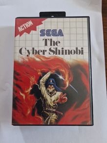The Cyber Shinobi Sega Master System Arcade Retro Games Original