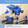 BRAND NEW EU Stock 3-in-1 Dowel Jig 28 Pcs/Set Woodworking Doweling Jig Set 6/8/10mm Drilling Hole Positioners Dowel Drilling Sleeves Tool Image 8