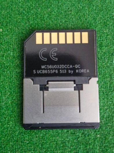 3 Vintage Nokia 128MB MMC Memory Cards.