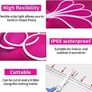 FREE EXPRESS SHIPPING Flexible LED neon Lights Strip 10M 24v RGB with Remote,APP Control, IP65 Waterproof for Bedroom,Room,Outdoors Decor Image 5