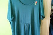 Zizzi green top size UK22/24 EU50/52 Perfect condition Postage included