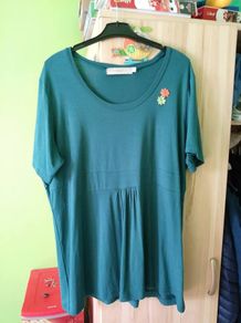 Zizzi green top size UK22/24 EU50/52 Perfect condition Postage included