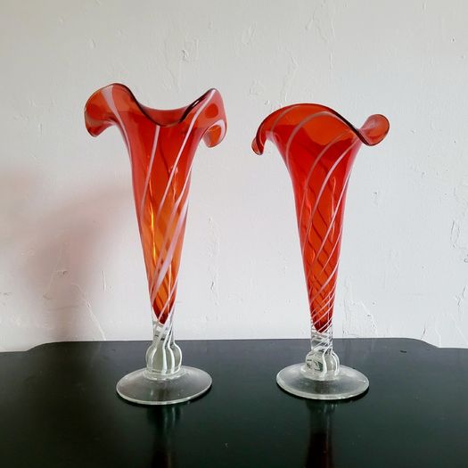 Mid-century Glass Vases