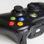 Xbox 360 Wireless Controller Gamepad Black + USB Cable Image 2