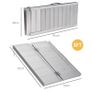 Folding Aluminum Ramp W/Handle for Wheelchairs/Scooters/Pet Mobility Image 3