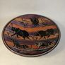 Vintage Hand Decorated Etched Soapstone Dish. Image 2