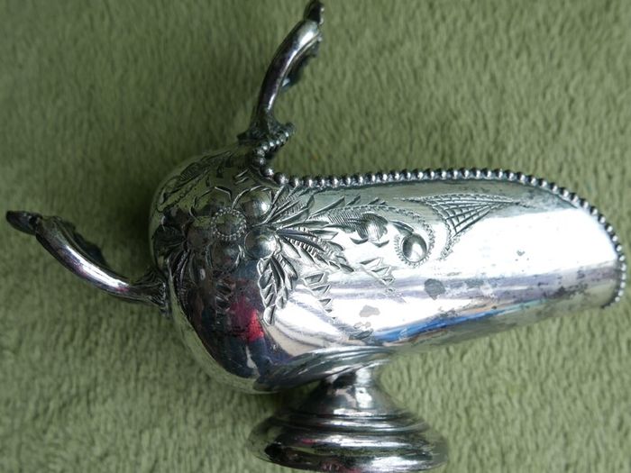 Vintage Silver Plate Sugar Scoop