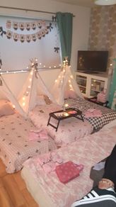 Teepee Sleepover party equipment