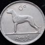 [#243] - Ireland 1940 | Irish 6d | Six Pence | Wolfhound Image 2