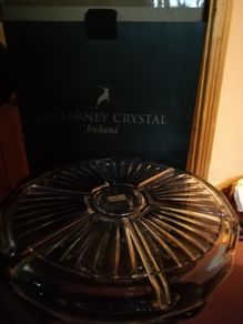 killarney Crystal cake stand