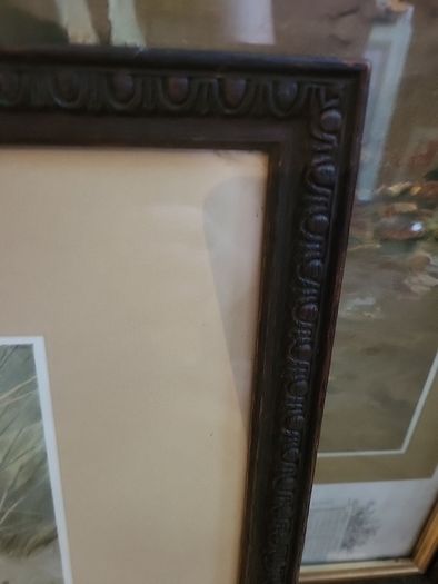 Antique picture partridge