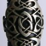 Vintage Hallmarked  Sterling Silver Celtic Knot Ring Size N1/2 - 3,83g Image 2