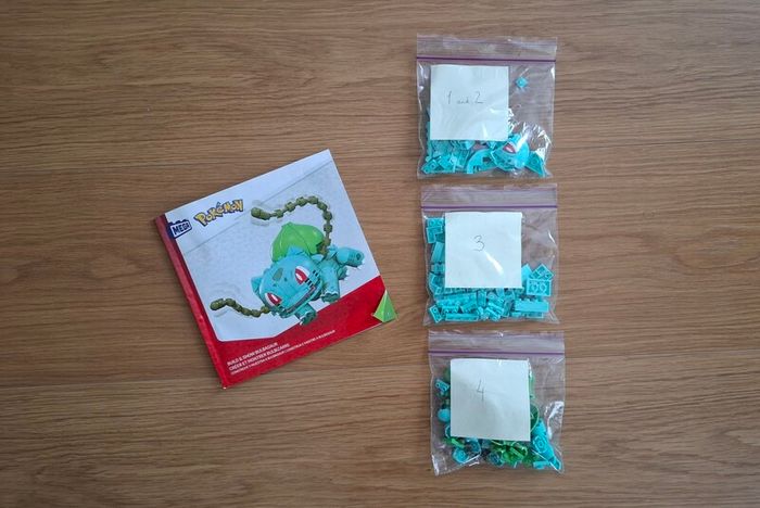 Mega Pokemon Bulbasaur, 7+, 175 pieces