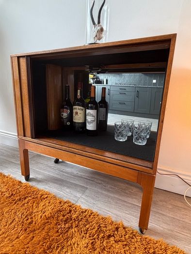 Mid Century Drinks Bar Cabinet