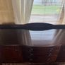 Vintage Mahogany Bow-Front Sideboard / Buffet Image 3
