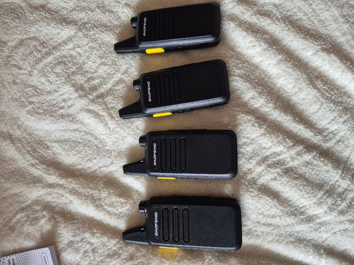 Walkie talkies