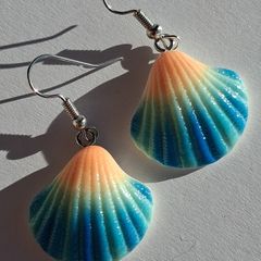 Oceanic SeaShell Artisan Style Earrings