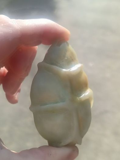 Qing Dynasty Jade Brush Washer