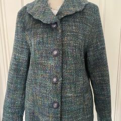 Castle of Ireland Tweed-Style Jacket - Size 14