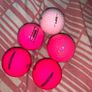 (5) Pink golf balls Image 2