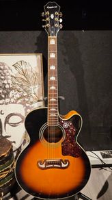 Epiphone EJ-200CE/VS Jumbo Electro-Acoustic Guitar - Vintage Sunburst