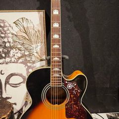 Epiphone EJ-200CE/VS Jumbo Electro-Acoustic Guitar - Vintage Sunburst
