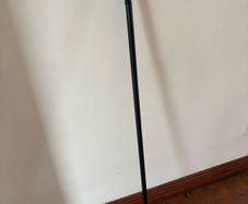 Black Metal Extendable Curtain Pole