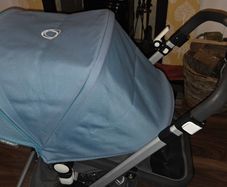 Bugaboo cameleon with footmuff, rain cover and basket