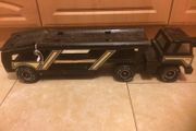 1980s vintage metal tonka car transporter