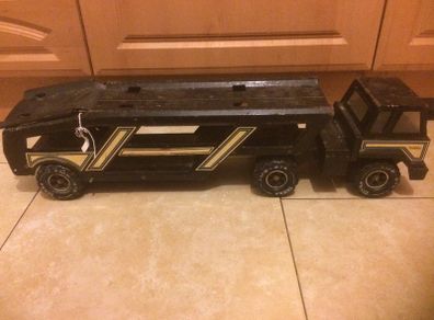 1980s vintage metal tonka car transporter