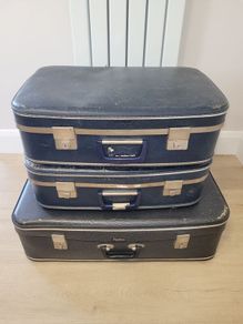 3 x Hardshell Storage Suitcases