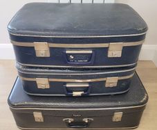 3 x Hardshell Storage Suitcases