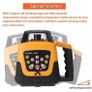 Rotary laser level 360 new kit red laser receiver Image 3